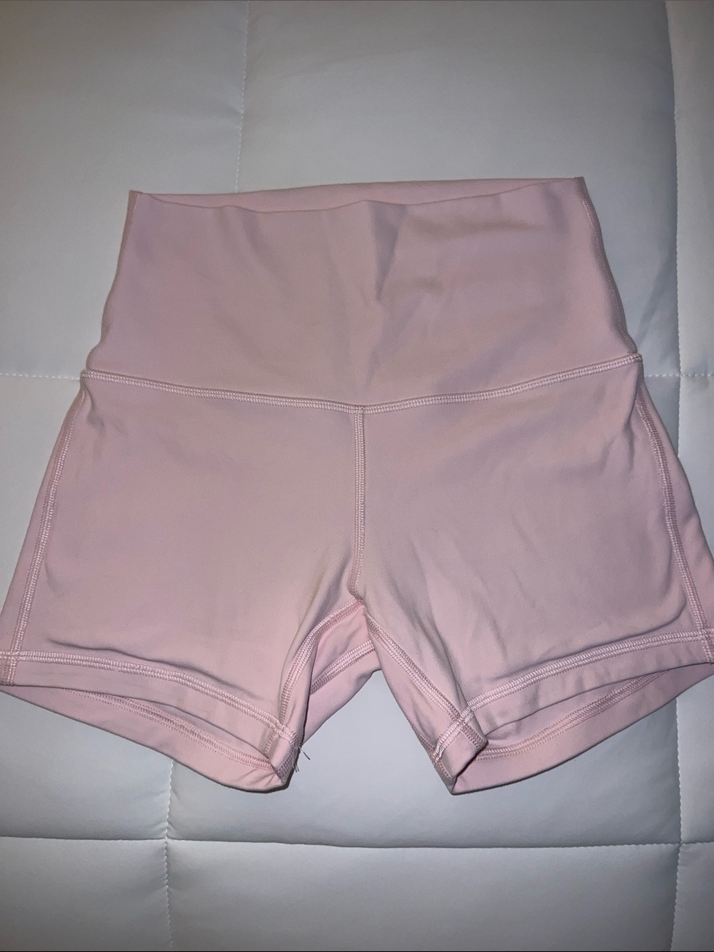 lululemon athletica High-Waist Light Pink Athletic Shorts